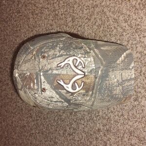 Realtree Outfitters Timber Antler Camo Embroidered Trucker Snap-on Hat Cap
